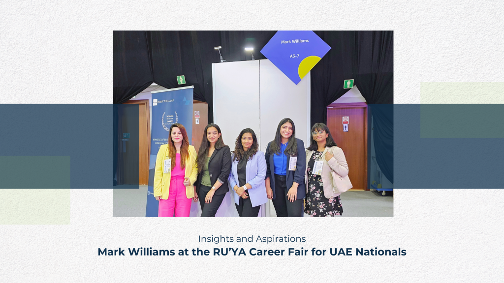 RU'YA Career Fair for UAE Nationals 2023 - Mark Williams